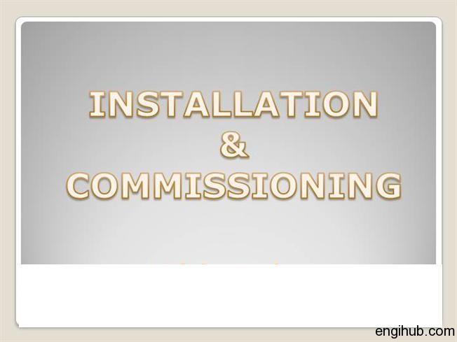Reciprocating Air Compressor commissioning
